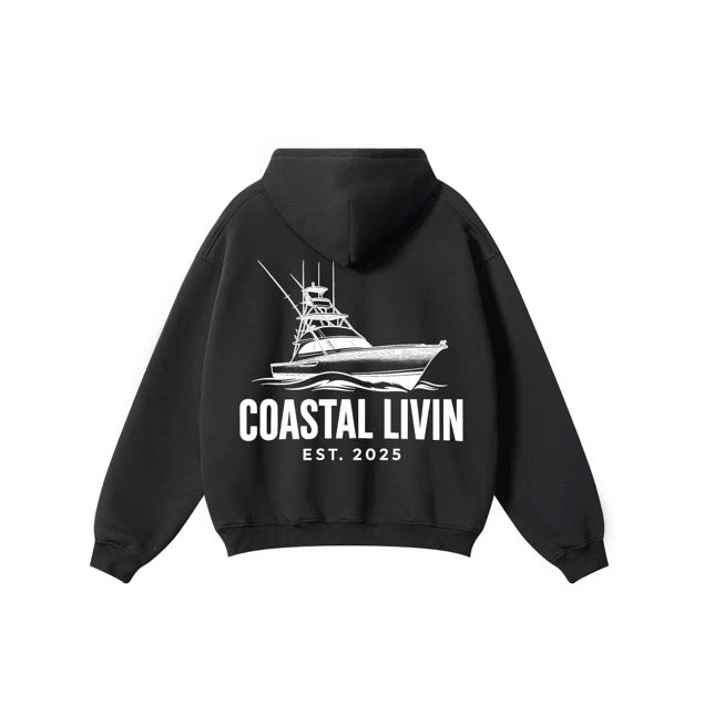 Coastal Livin Boat Hoodie