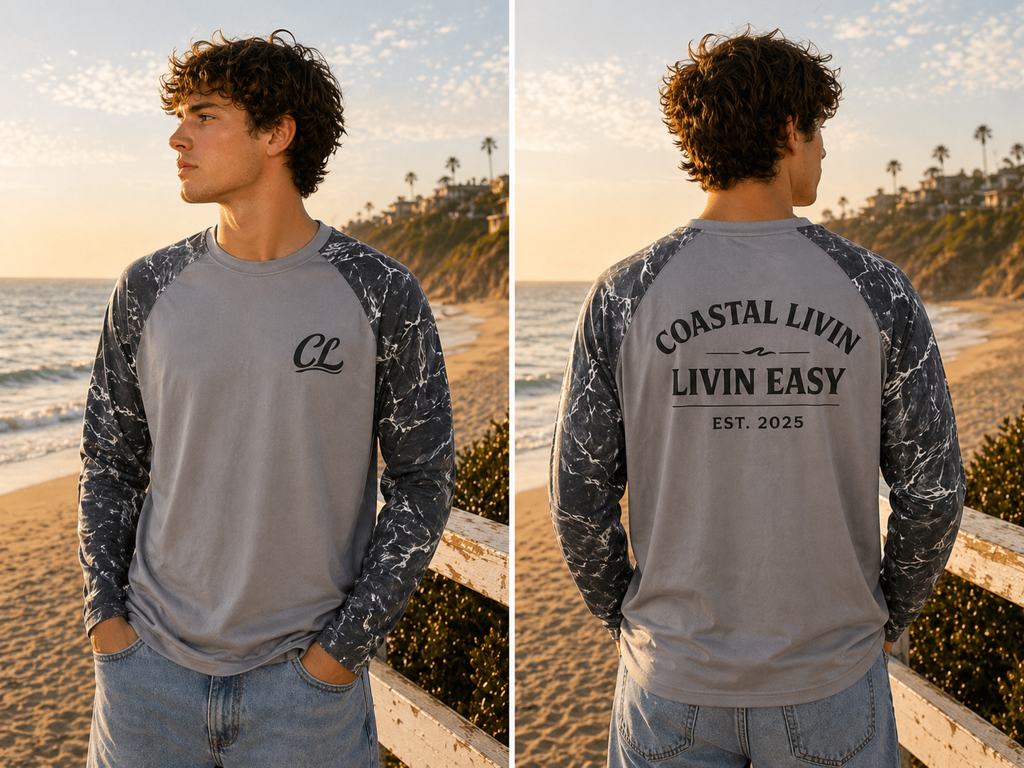 Men’s Long Sleeve Fishing Shirt Livin Easy