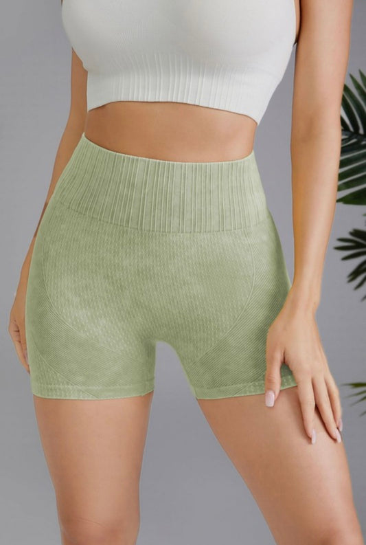 High Waisted Seamless Shorts