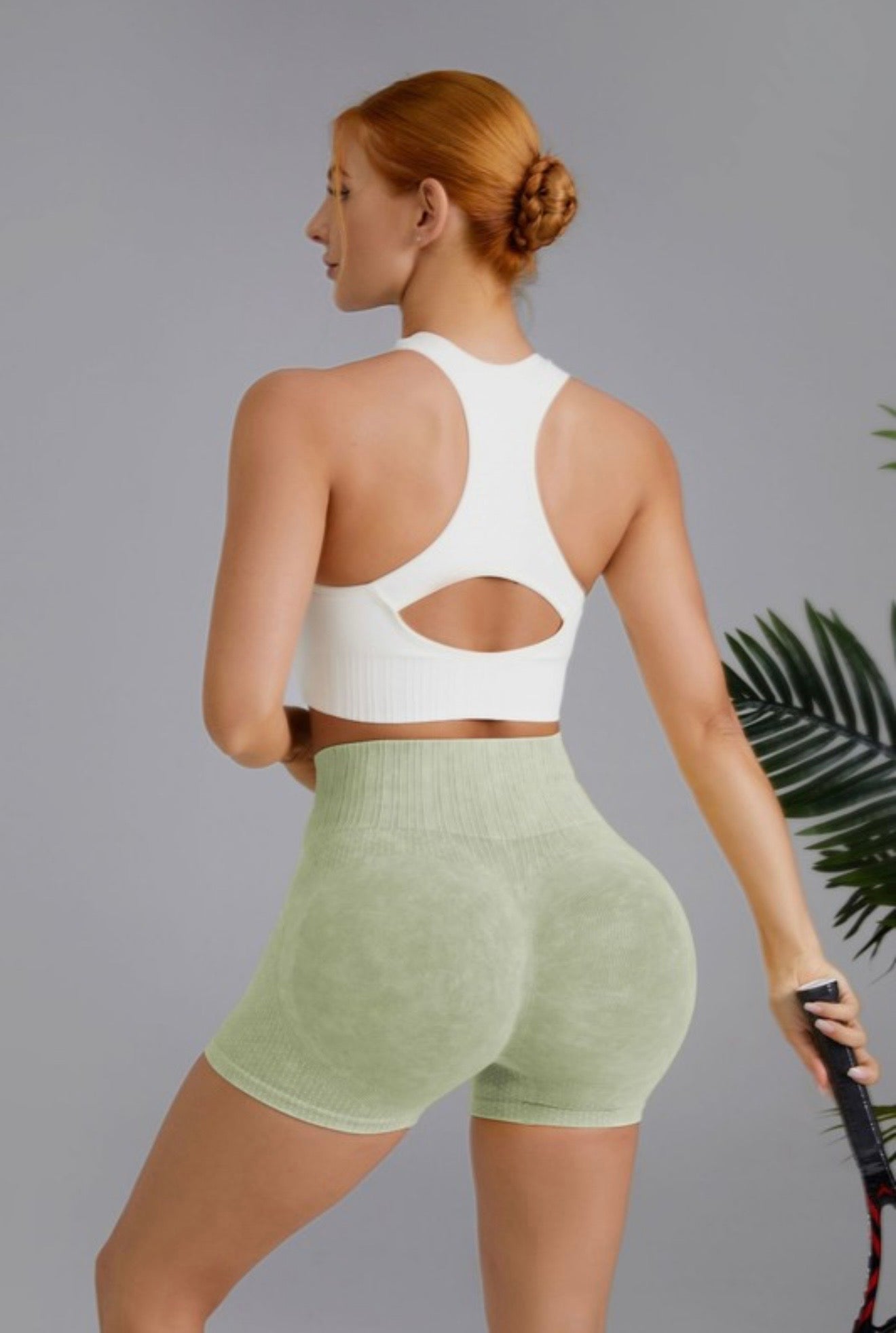 High Waisted Seamless Shorts