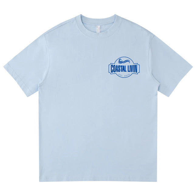 Coastal Livin Men’s Shark T Shirt